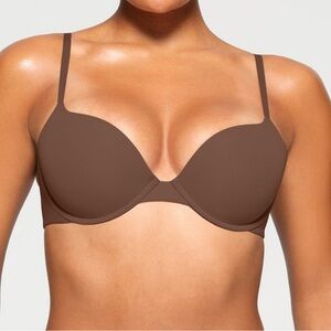 SKIMS Fits Everybody Push Up Bra in Jasper 36D (NWT)